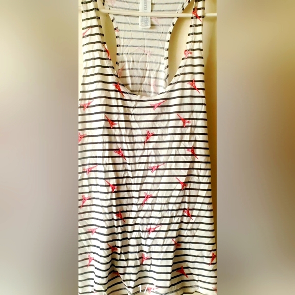 Forever 21 Junior's Oversized Racerback Tank Top - Picture 1 of 4